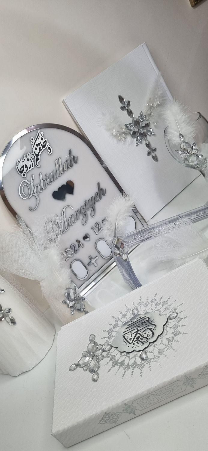 استند اثر انگشت و عقد و نامزدی|صنایع دستی و سایر لوازم تزئینی|کرج, گلشهر|دیوار