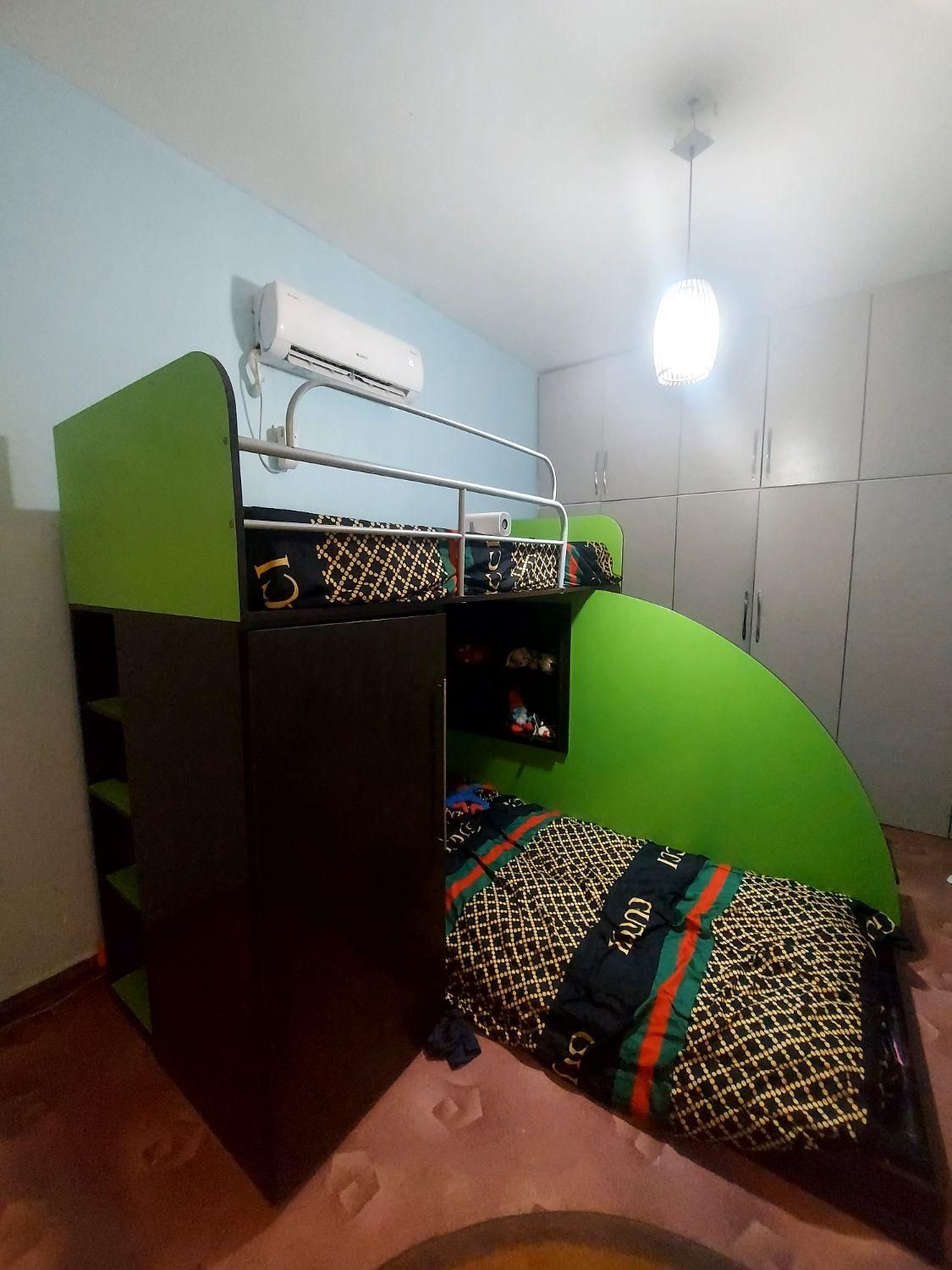 تخت دوطبقه کمد و باکس دار|تخت و سرویس خواب|آبادان, |دیوار