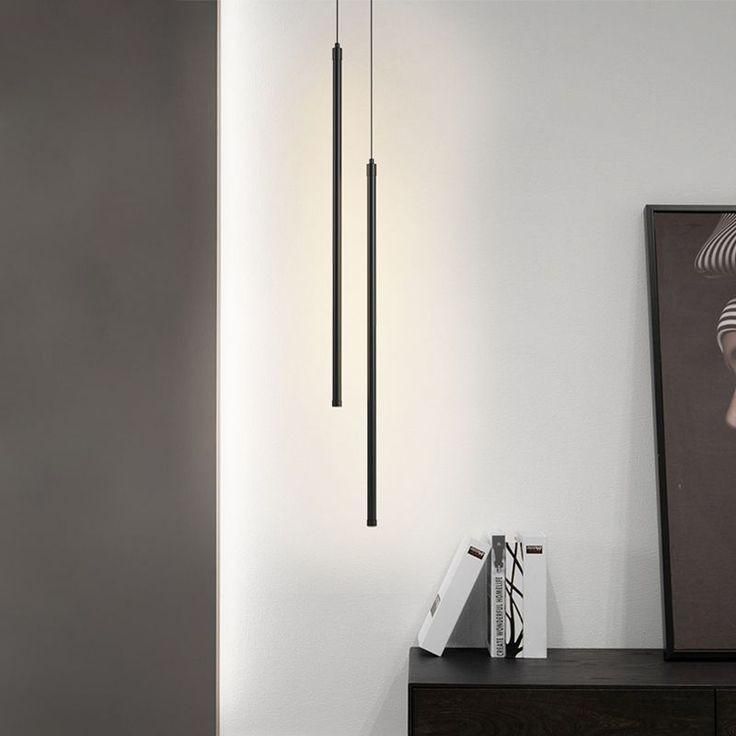 آویز سقفی مدرن مدادی دو شاخه|لوستر و چراغ آویز|تهران, چیتگر جنوبی|دیوار