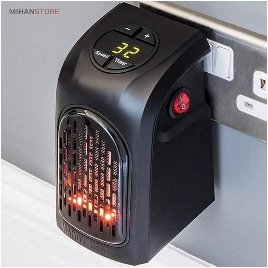 هیتر برقی فن دار Handy Heater (تک و عمده)|بخاری، هیتر و شومینه|تهران, تهرانپارس شرقی|دیوار