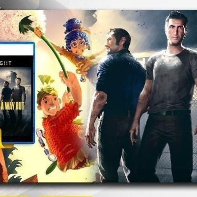 بازی a way out +it takes two|کنسول، بازی ویدئویی و آنلاین|رشت, یخسازی|دیوار