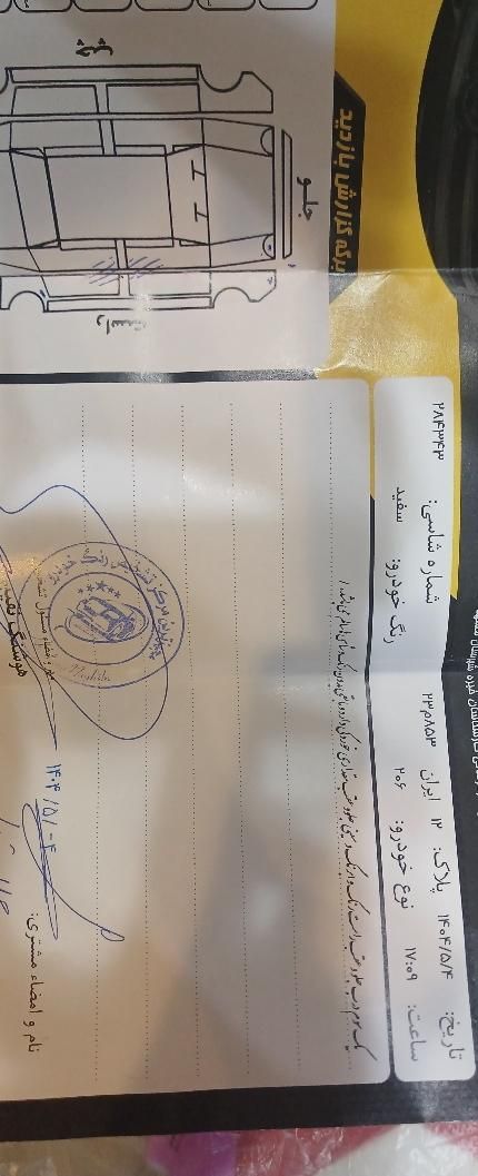 ۲۰۶ تیپ ۲ مدل ۴۰۱|خودرو سواری و وانت|مشهد, امام خمینی|دیوار