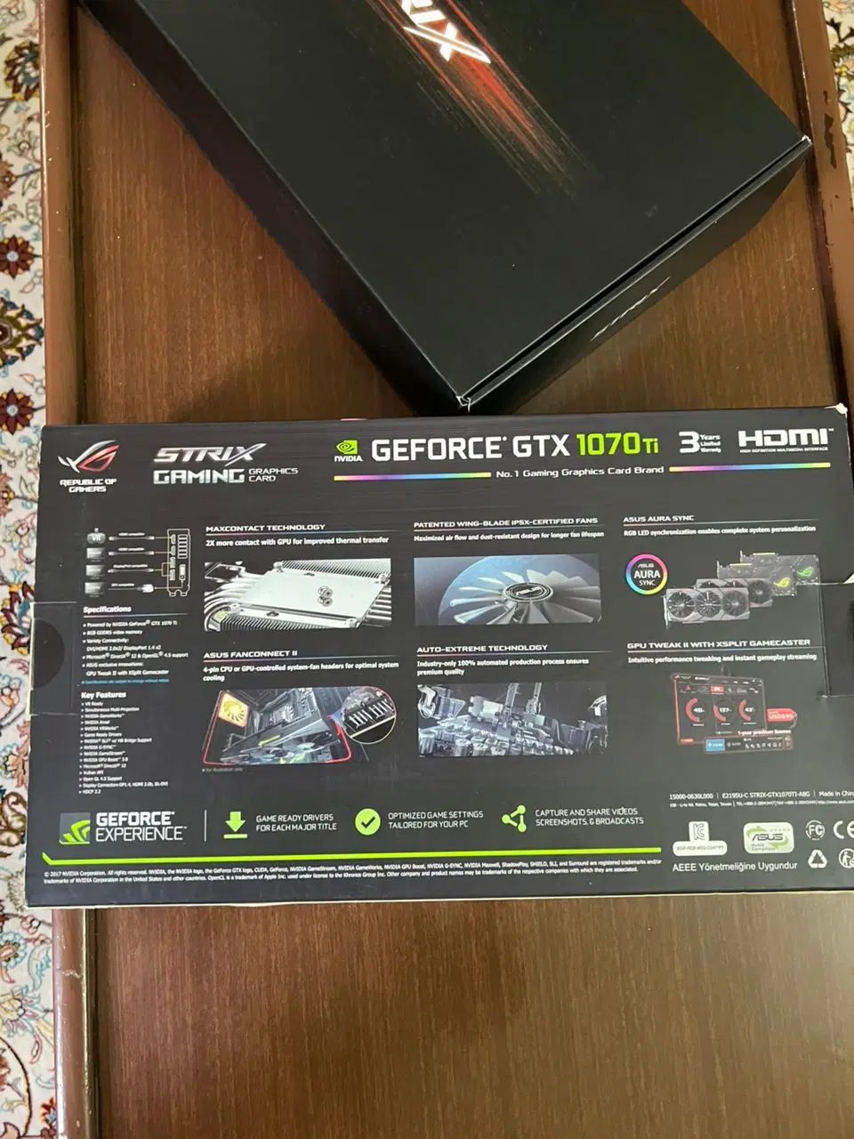 کارت گرافیک gforce gtx1070 ti|قطعات و لوازم جانبی رایانه|تهران, سازمان برنامه جنوبی|دیوار