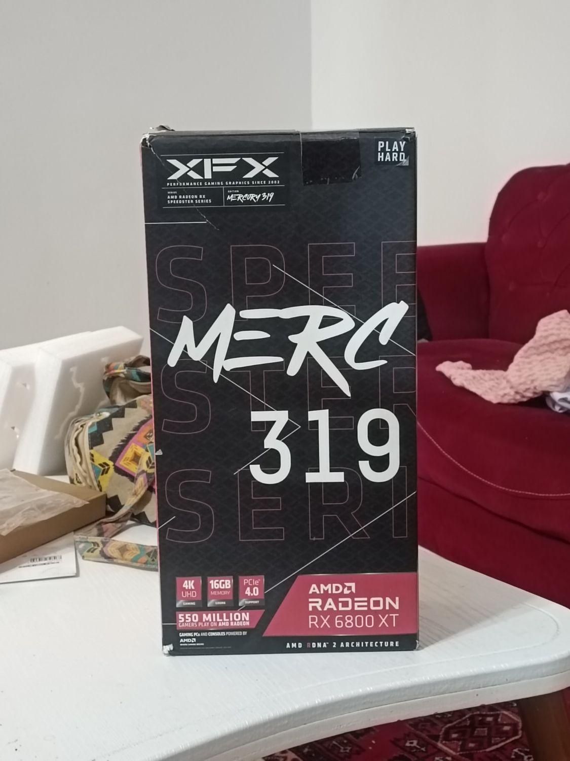 Rx 6800xrc|قطعات و لوازم جانبی رایانه|کیش, |دیوار