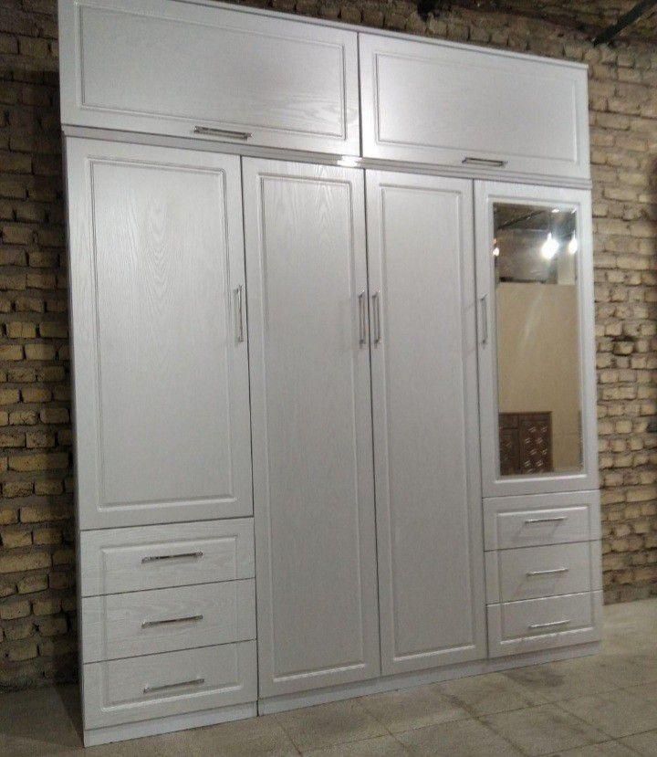 کمد ۱۲۰ دستگیره طلایی سفارشی|جاکفشی، کمد، دراور|قزوین, |دیوار