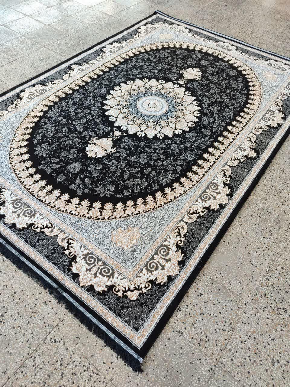 فرش نقشه پرفروش ماهیسان ۱۲ - ۹ - ۶ متری نو|فرش|دهلران, |دیوار