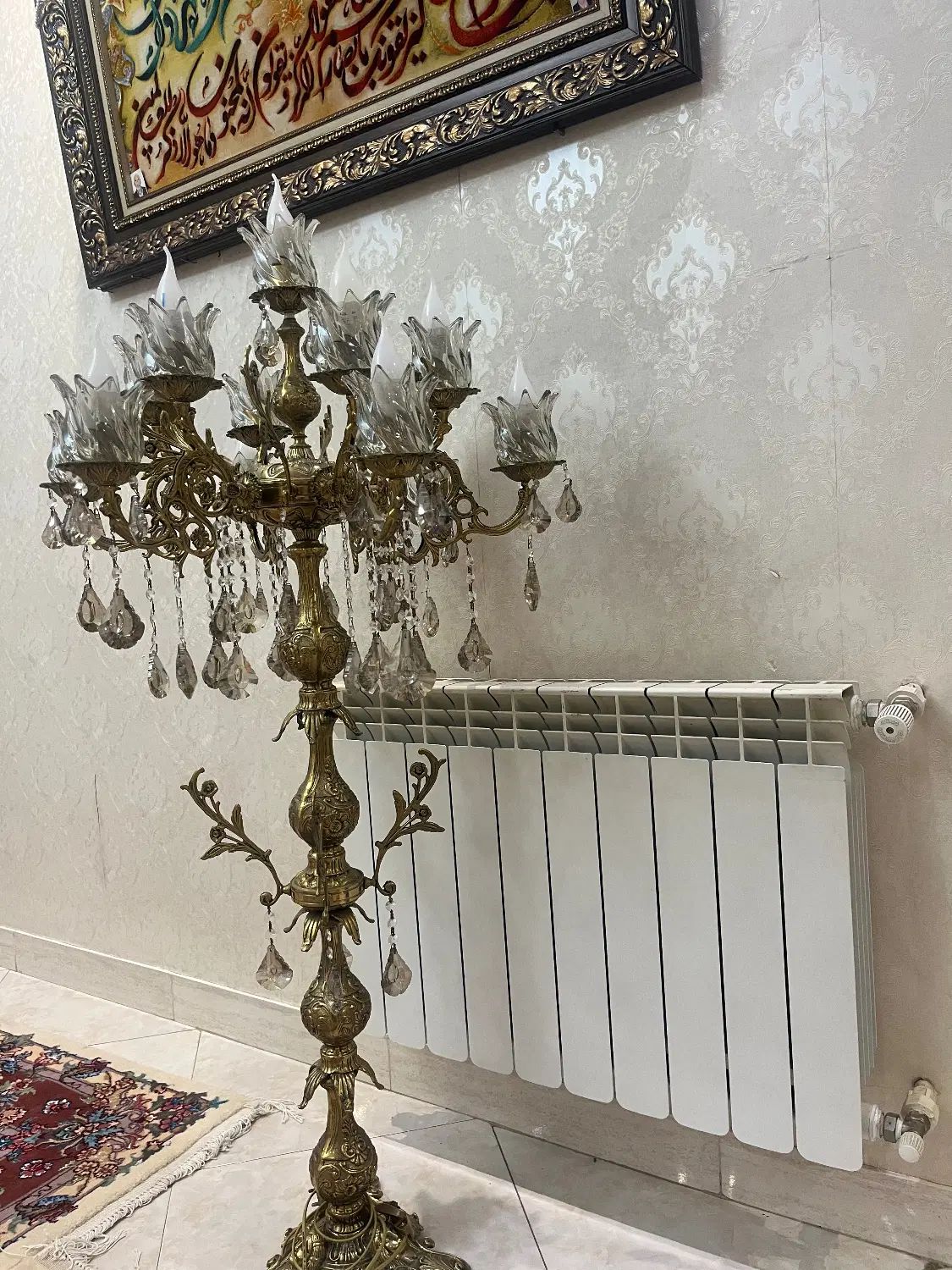 کنار سالنی برنز|لوستر و چراغ آویز|تهران, ابوذر|دیوار