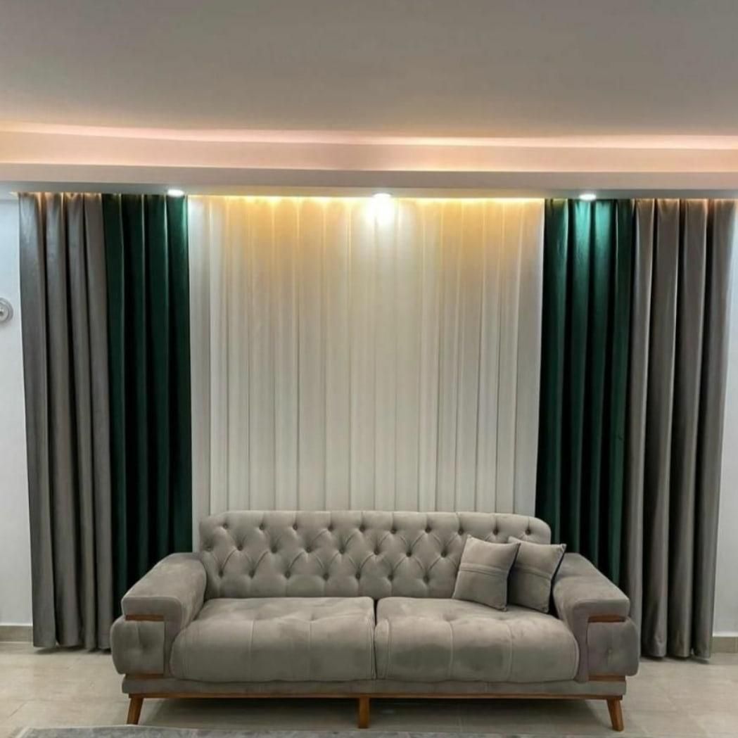 پرده دلخواه خود را بدون پیش پرداخت خرید کنید|پرده، رانر، رومیزی|کرمان, |دیوار