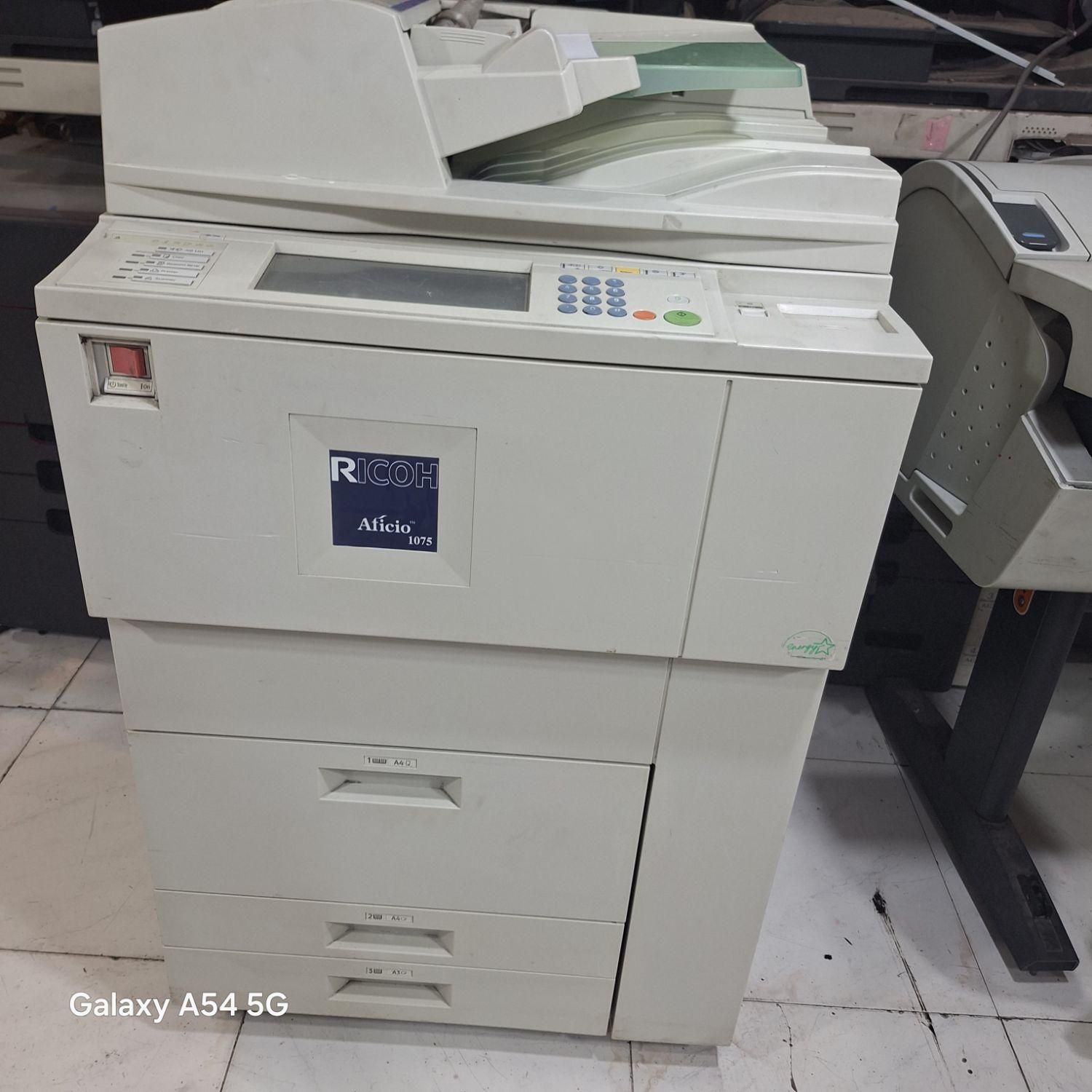 فتوکپی کپی پرینتر اسکنر سیاه سفید ریکو ۱۰۷۵ RICOH|پرینتر، اسکنر، کپی، فکس|تهران, شمیران‌نو|دیوار