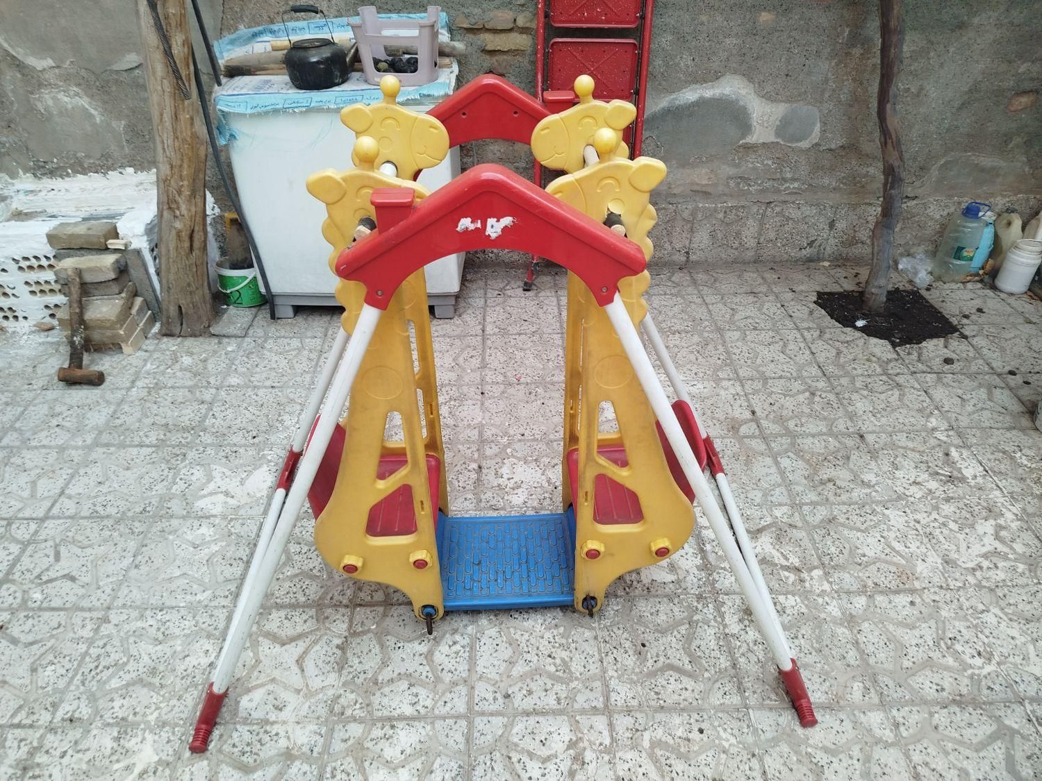 تاب دونفره کودک|اسباببازی بچه|سبزوار, غرب نیروگاه|دیوار