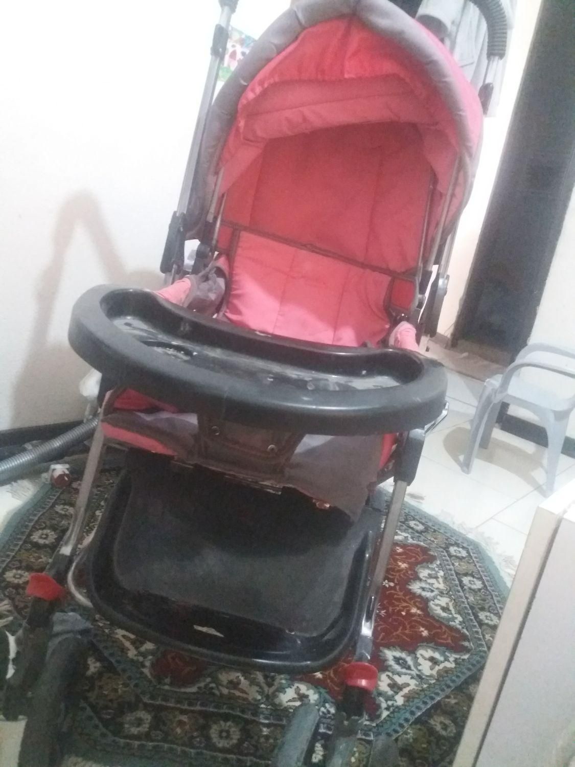 کالسکه صورتی توسی|کالسکه و لوازم جانبی|شاهین‌شهر, طالقانی|دیوار