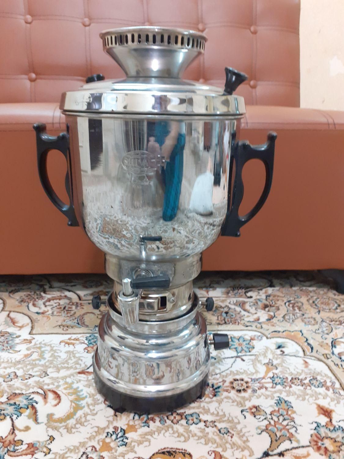 دو عدد سماور گازی ۶ لیتری ضخیم|سماور، چای‌ساز، قهوه‌ساز|قم, زنبیل آباد|دیوار
