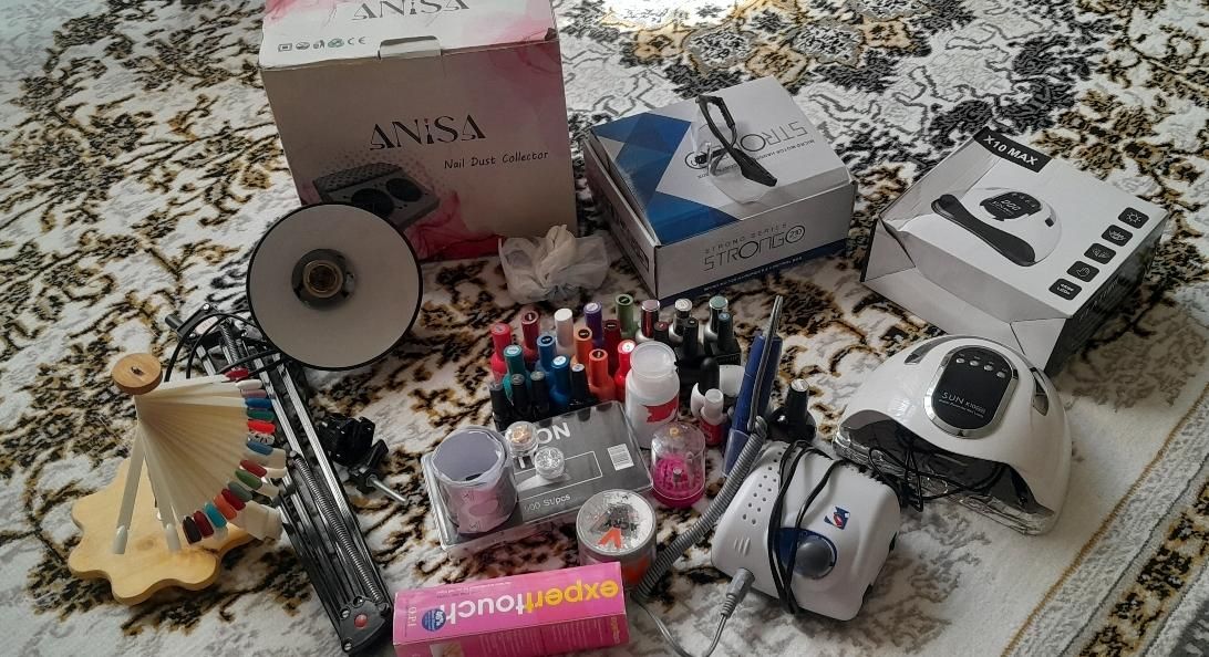 لوازم کاشت ناخن|آرایشی، بهداشتی، درمانی|میانه, |دیوار