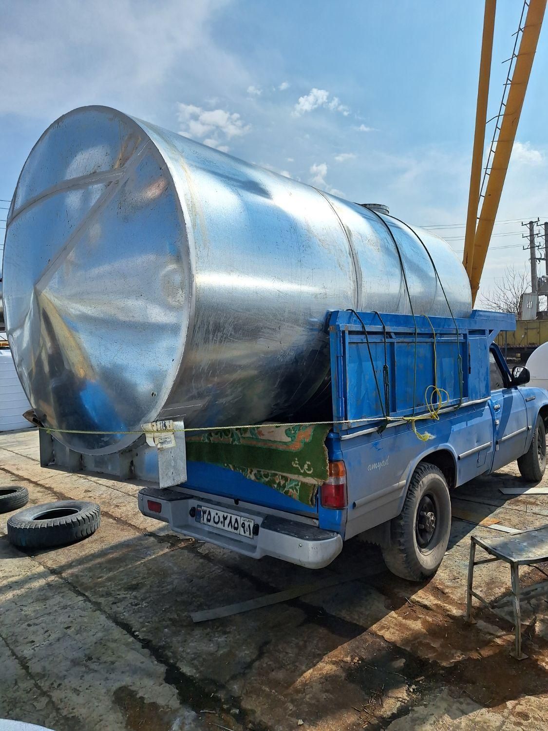 مخزن گالوانیزه تانکر آب گالوانیزه|مصالح و تجهیزات ساختمان|تهران, چیتگر جنوبی|دیوار