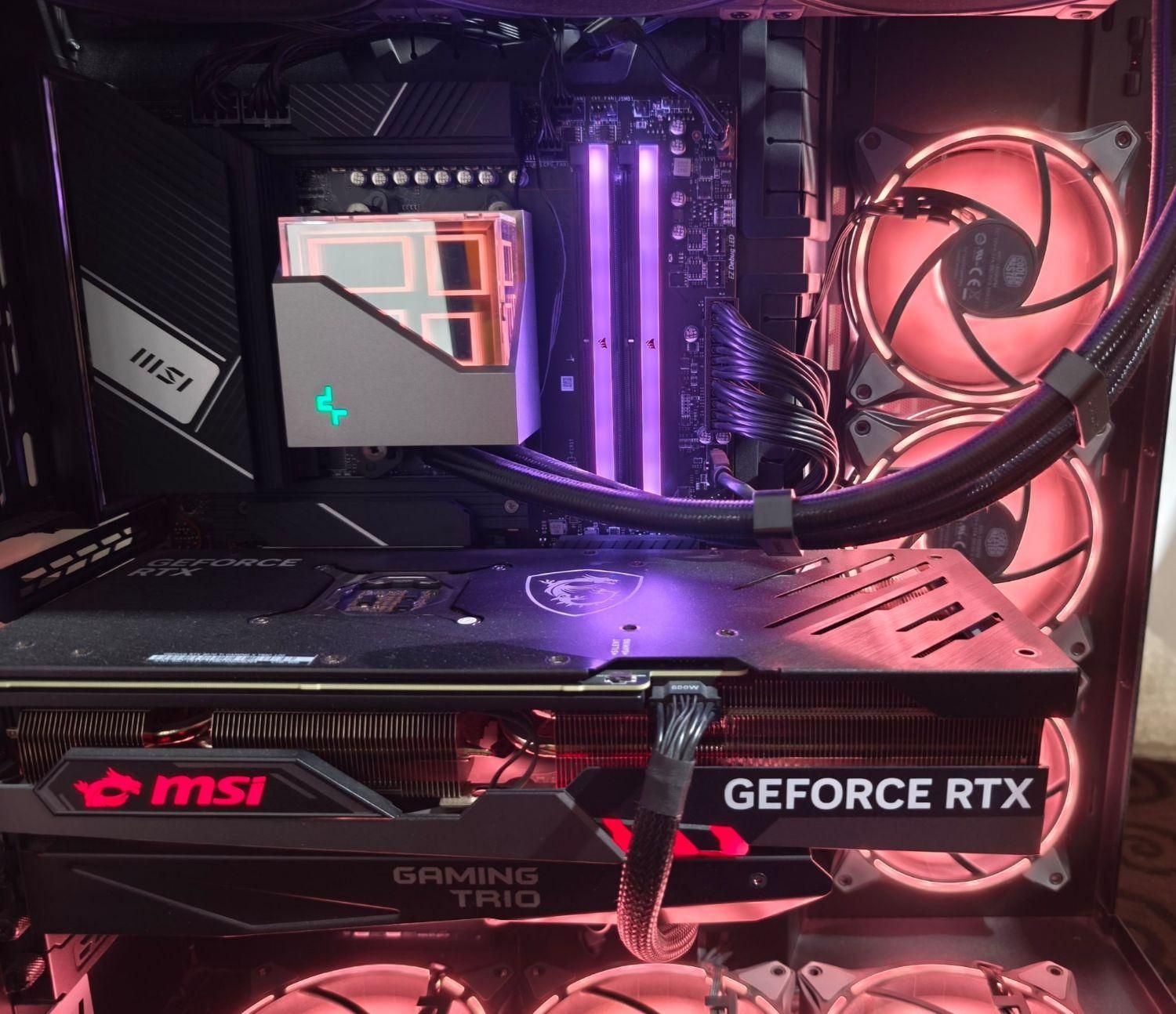 کیبورد هدفون پاور کیسo11 فن سیپیوlt720 مانیتور msi|قطعات و لوازم جانبی رایانه|گنبد کاووس, |دیوار