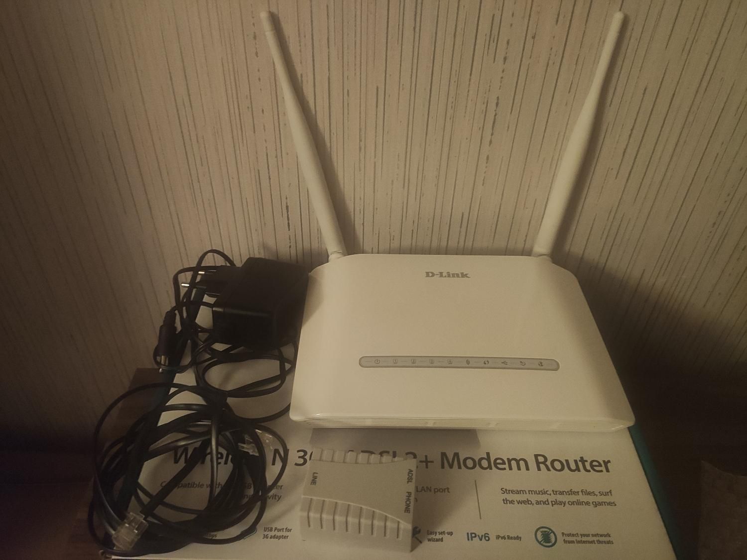 مودم دی لینک D-Link ADSL2+ Modem Router|مودم و تجهیزات شبکه|اراک, |دیوار