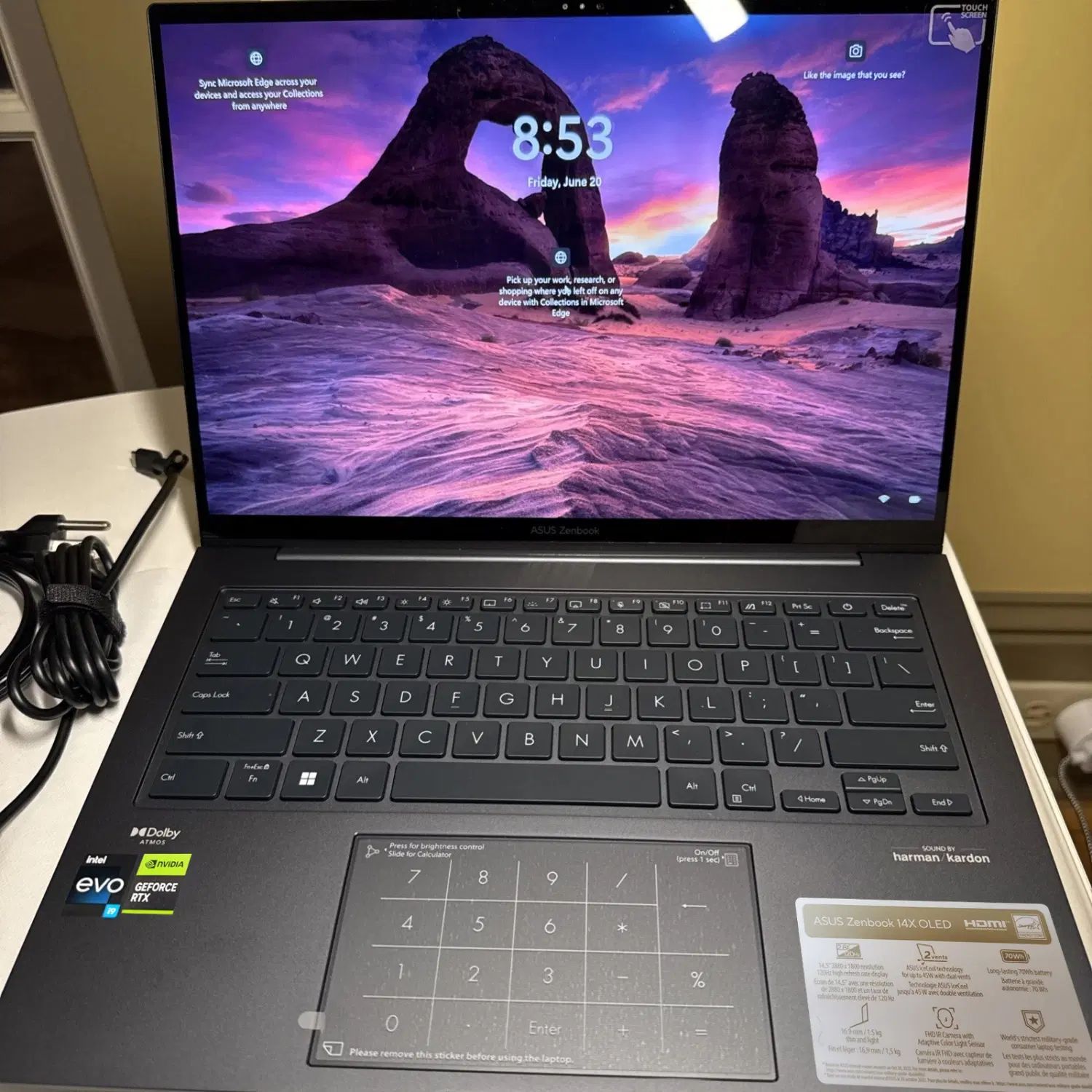(  ASUS Zenbook 14X Old i9)گرافیک4g|رایانه همراه|تهران, هفت حوض|دیوار