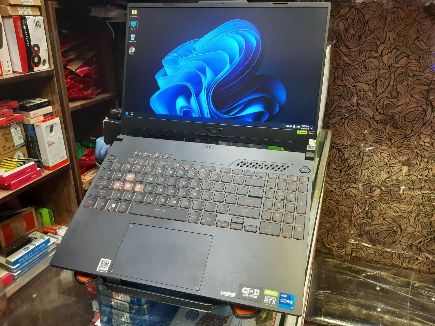 ASUS TUF با گرافیک RTX4060 هشت گیگ|رایانه همراه|کرمانشاه, |دیوار