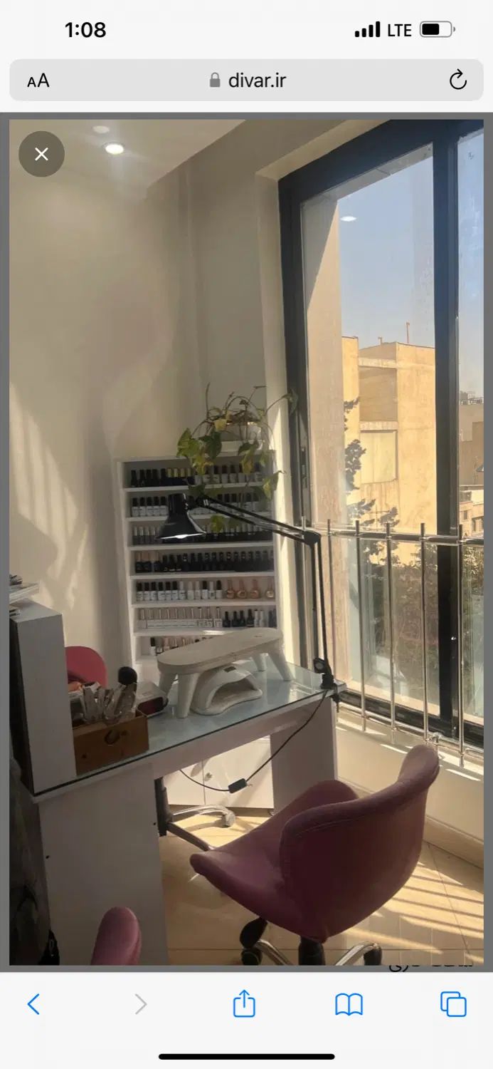 اجاره اتاق در سالن پر مشتری/اجاره میزناخن/صندلی|اجارهٔ دفتر کار، اتاق اداری، مطب|تهران, تجریش|دیوار