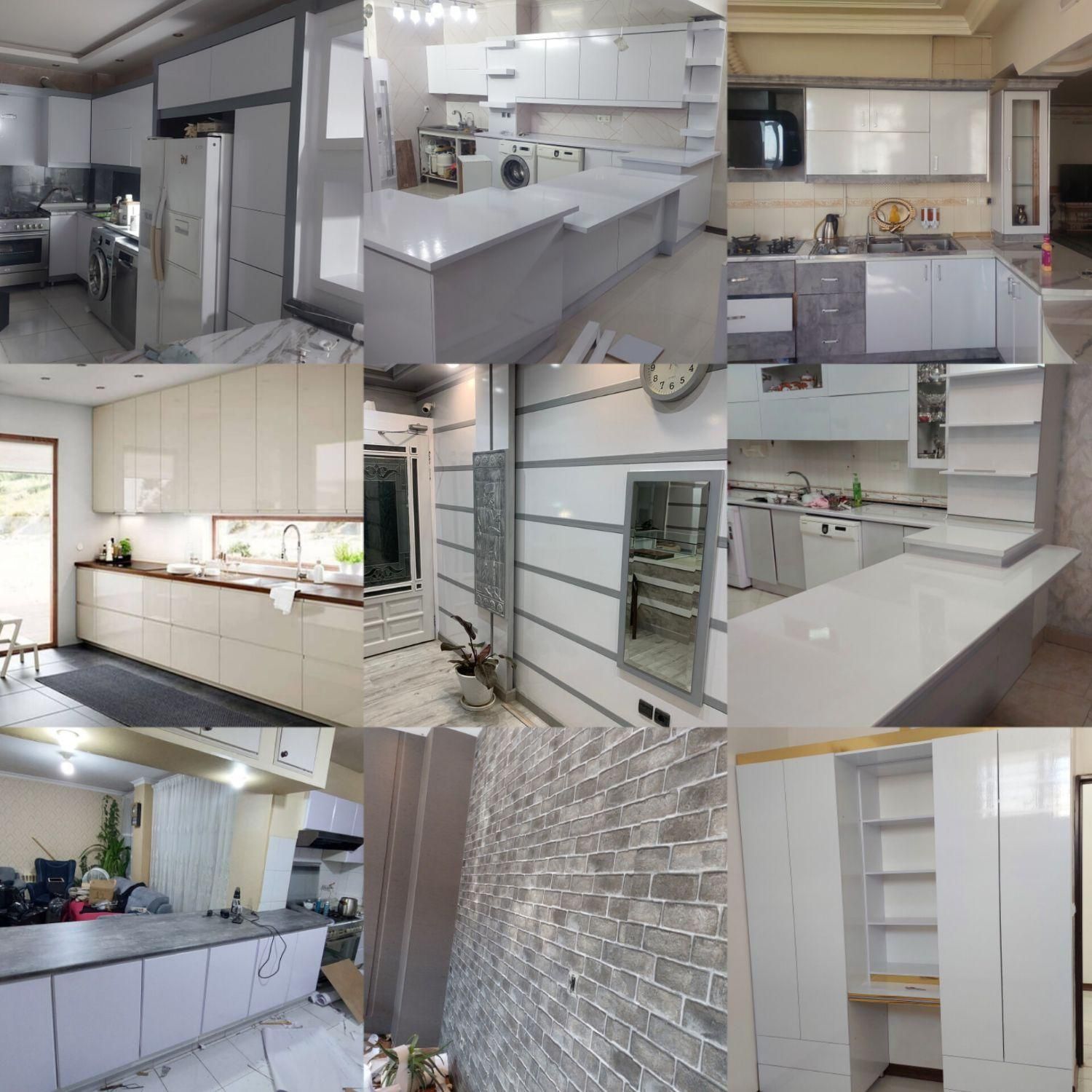 نصب برچسب کابینت کاشی ضدآب تضمینی|خدمات پیشه و مهارت|اصفهان, ملکشهر|دیوار