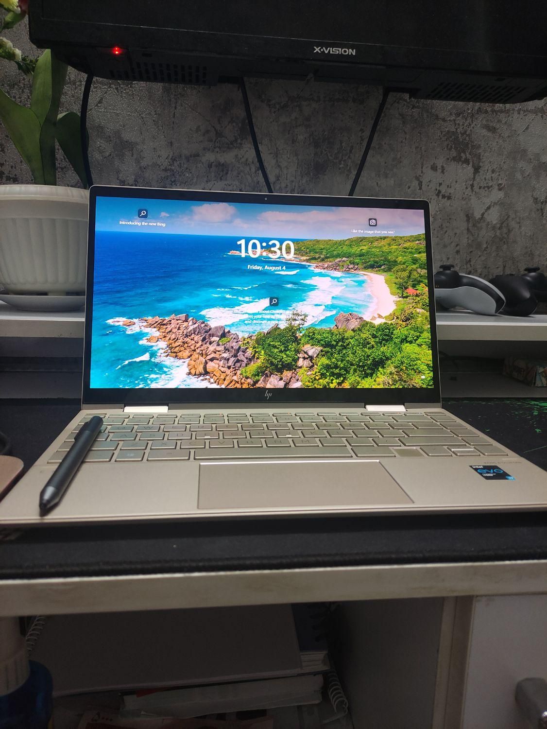 لپ تاپ hp envy x360 لمسی در حد نوcore i7|رایانه همراه|تهران, آهنگ|دیوار