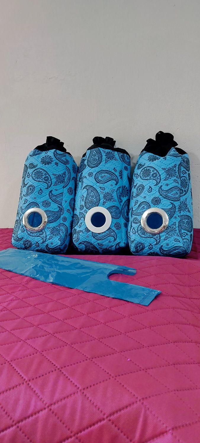 نظم دهنده پلاستیک های خرید|ظروف نگهدارنده، پلاستیکی، یک‌بارمصرف|بانه, |دیوار