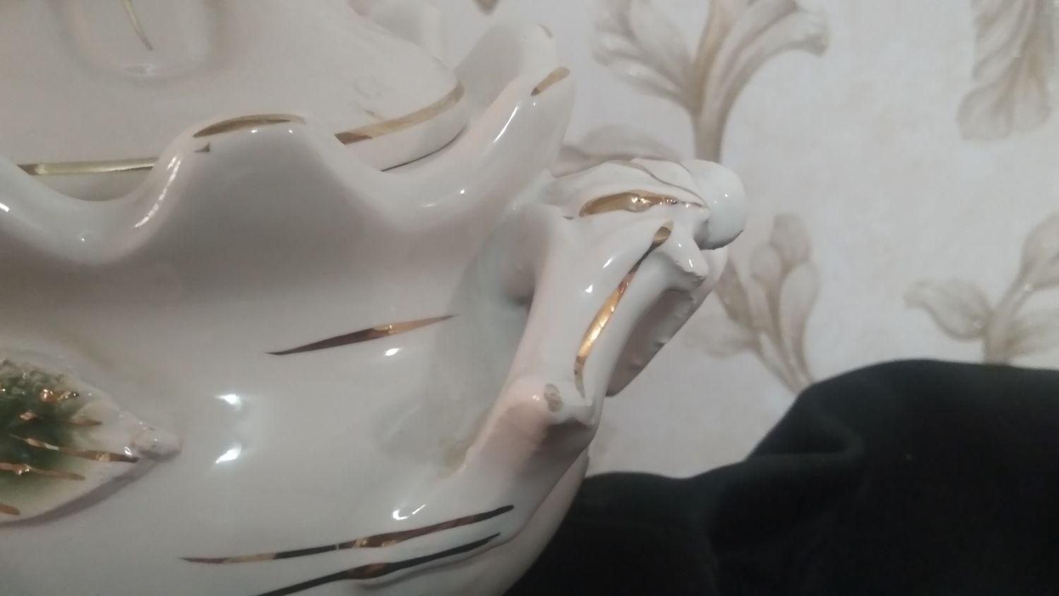 ظرف انتیک شکلات خوری|ظروف سرو و پذیرایی|خوی, |دیوار