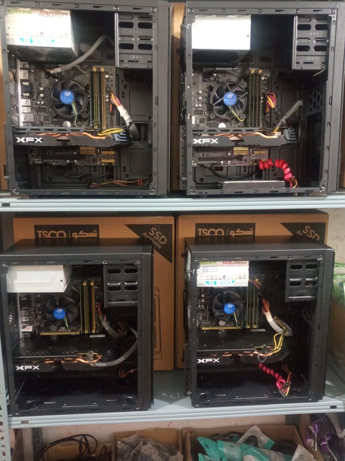 کامپیوتر گیمینگ با گرافیک rx580 مادربرد ایسوس|رایانه رومیزی|زنجان, |دیوار