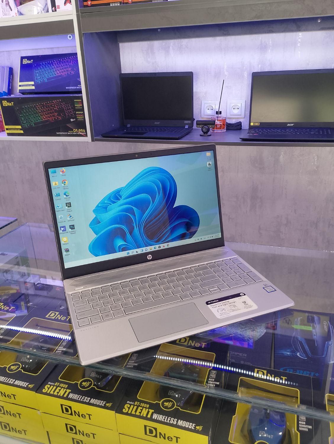 لپتاپ Hp pavilion دانشجویی مهندسی|رایانه همراه|کرمان, |دیوار