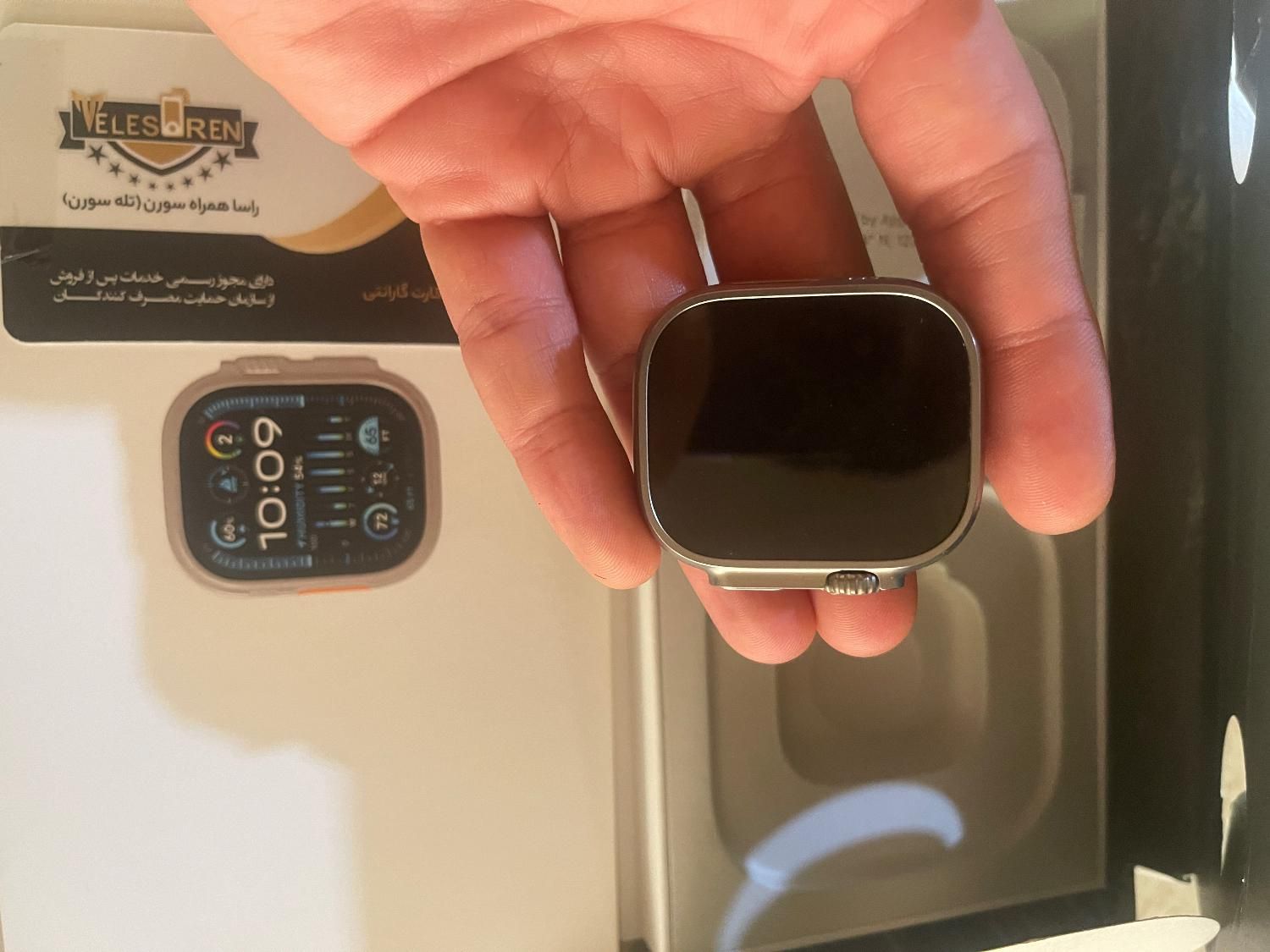 اپل‌واچ‌اولترا ۲ تیتانیوم ۴۹ میل بلو اوشن نو آکبند|لوازم جانبی موبایل و تبلت|کرمانشاه, |دیوار