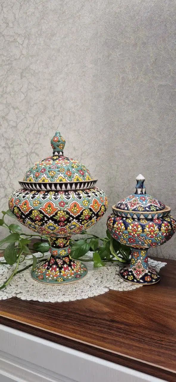 شکلات خوری میناکاری در طرح و رنگ و سایز های مختلف|صنایع دستی و سایر لوازم تزئینی|تهران, خلیج فارس|دیوار