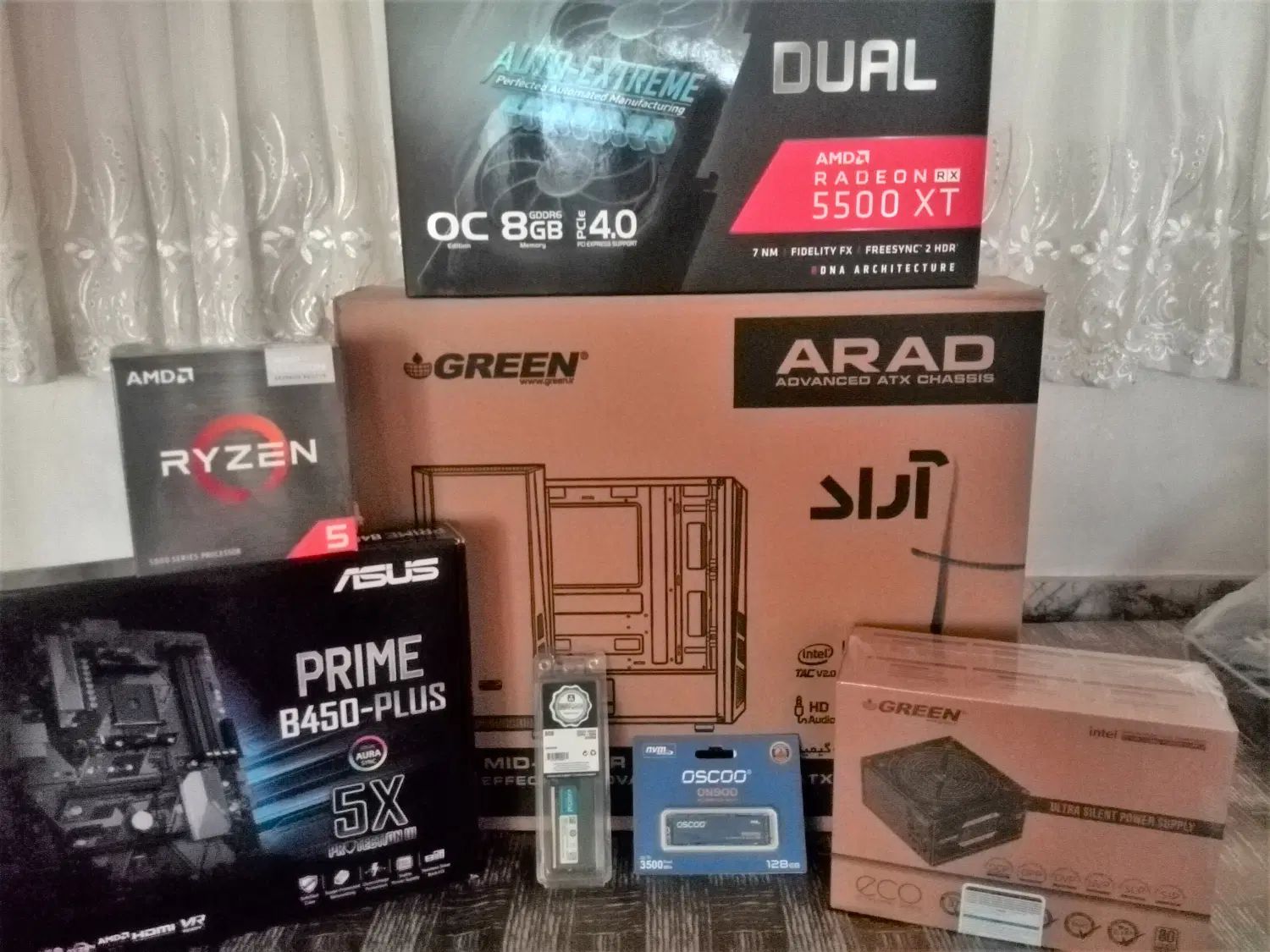سیستم گیمینگ AMD RYZEN 5 5500GT-4650G|رایانه رومیزی|مشهد, وکیل‌آباد|دیوار
