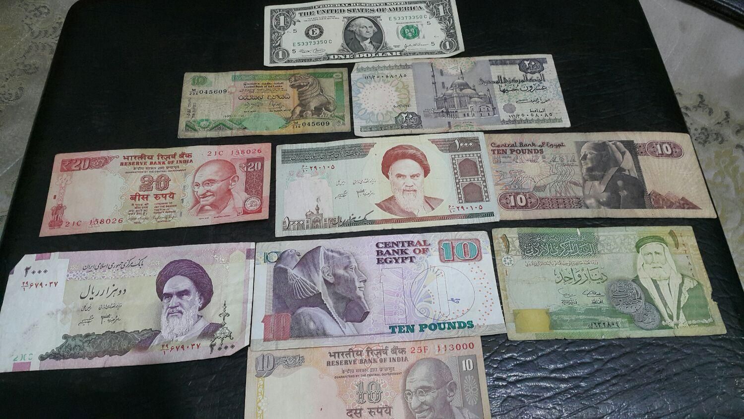 اسکناس های کلکسیونی کشورهای مختلف جهان ،|کلکسیون سکه، تمبر، اسکناس|میناب, |دیوار