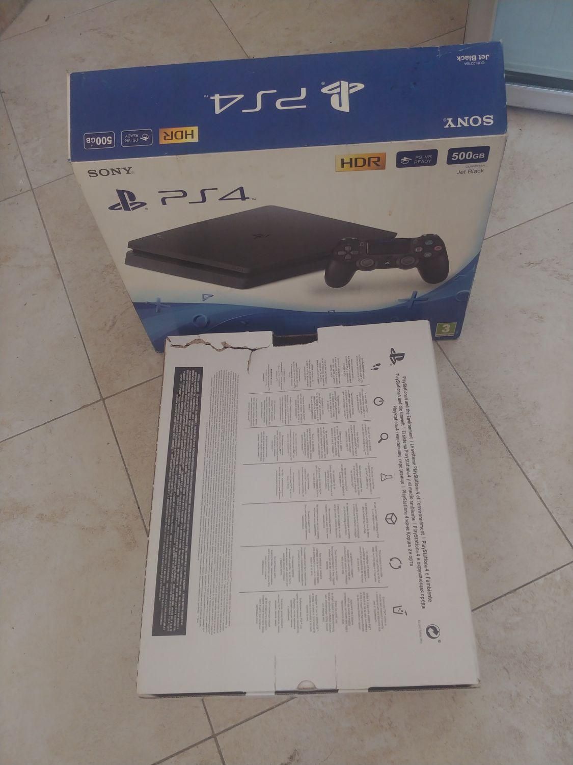 کارتن خالی پلی استیشن۴اسلیم ps4slimپی اس فور۵۰۰گیگ|کنسول، بازی ویدئویی و آنلاین|ساوه, |دیوار