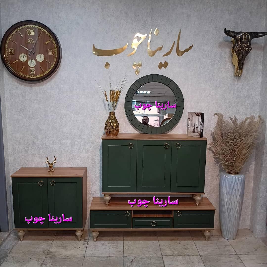 اینه و کنسول / لارا ست کامل/ اقتصادی جهیزیه|بوفه، ویترین، کنسول|تهران, شهرک ولیعصر جنوبی|دیوار