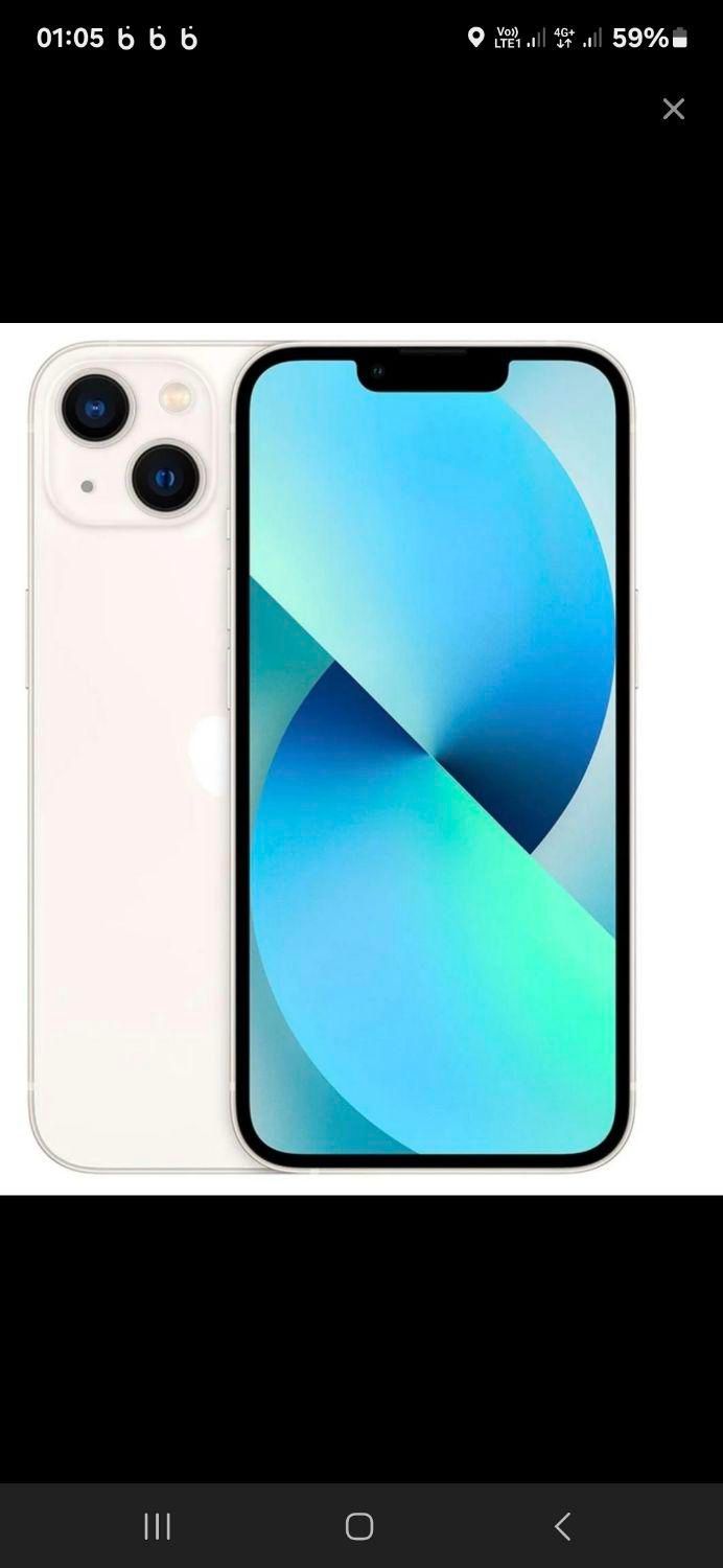اپل iPhone 13 با حافظهٔ ۱۲۸ گیگابایت|موبایل|نسیم‌شهر, |دیوار