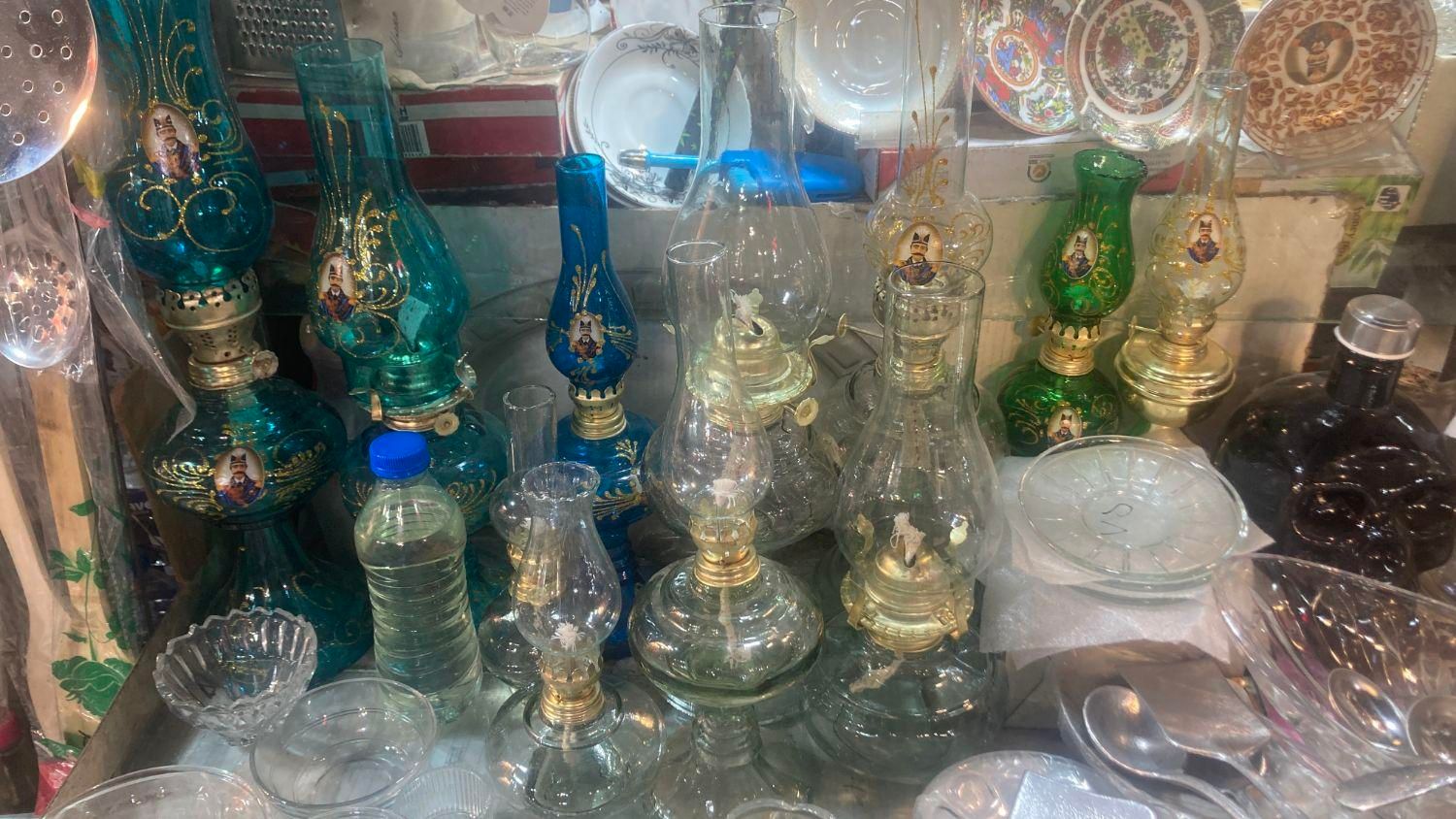 چراغ نفتی روشنایی چراغ گرد سوز|لامپ و چراغ|همدان, |دیوار