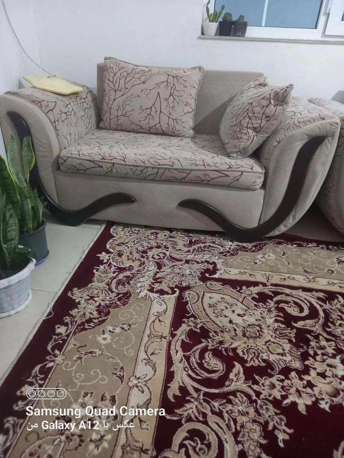 مبل ۷نفره ومیز نهارخوری ۶نفره با ۶عدد صندلی|مبلمان خانگی و میز عسلی|رودسر, |دیوار