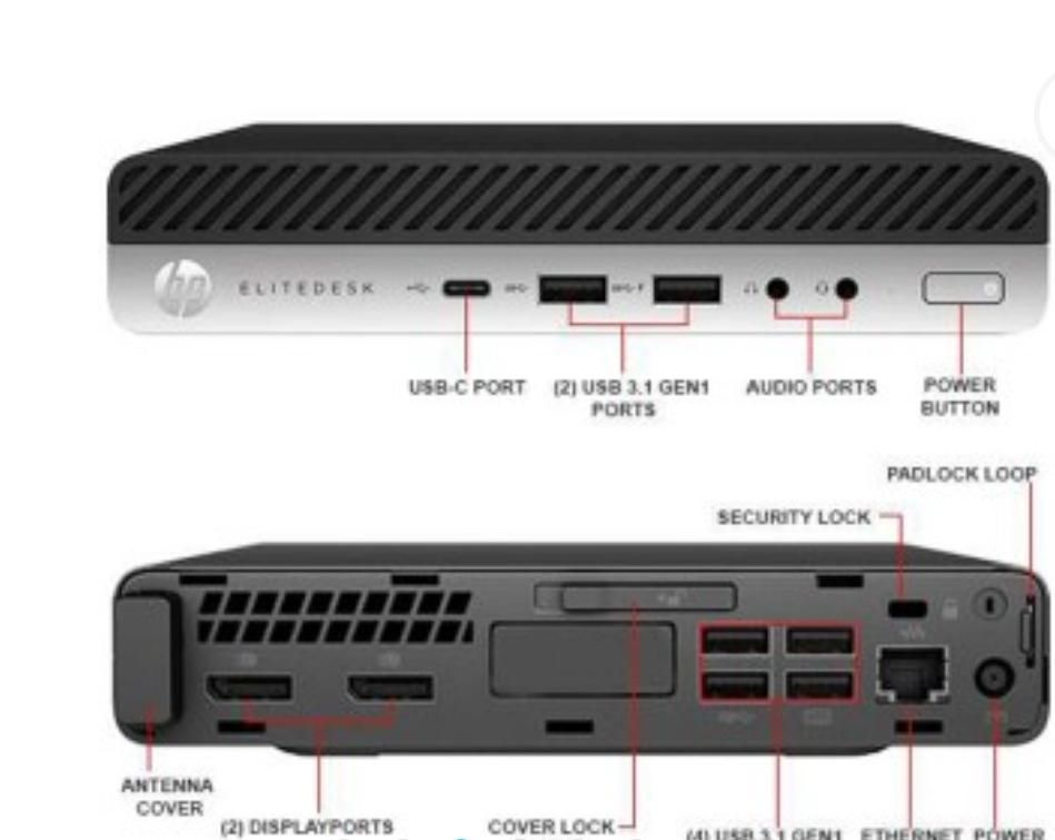 مینی کیس سایز تاینی hp G3 با Cpu i5 نسل 6 قدرتمند|رایانه رومیزی|تهران, میدان ولیعصر|دیوار