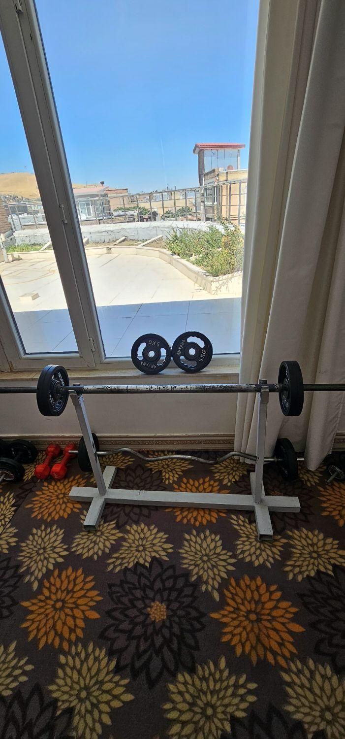 تمام وسایل بدنسازی یک باشگاه خانگی|تجهیزات ورزشی|پیرانشهر, |دیوار