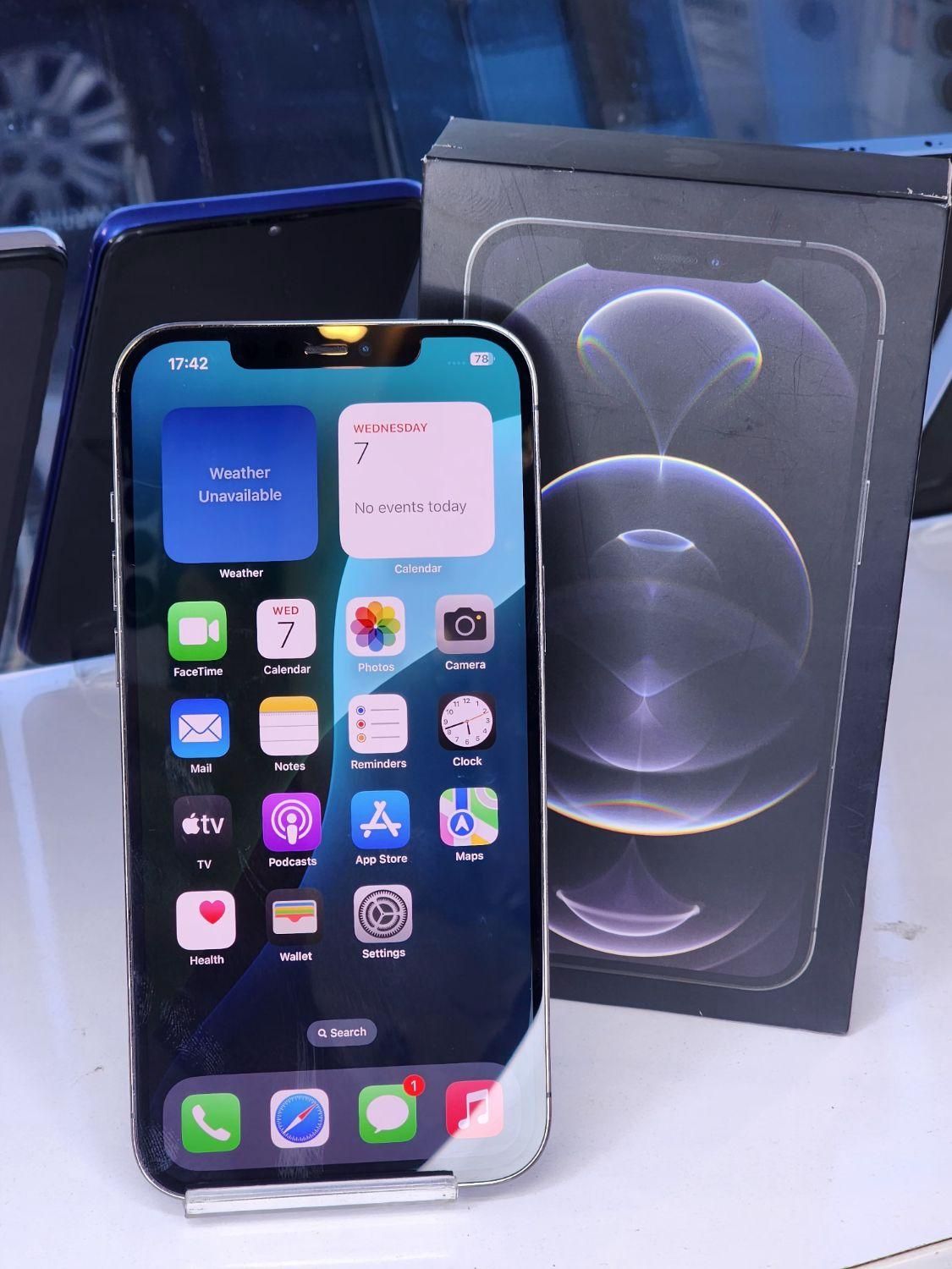iPhone 12 Pro Max دو سیم پک اصلی قابل معاوضه|موبایل|شیراز, سینما سعدی|دیوار