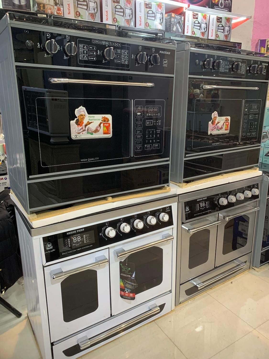 اجاق گاز فلزی صفحه لعاب/شیشه/استیل تنوع زیاد+ارسال|اجاق گاز و لوازم برقی پخت‌وپز|مشهد, شهید معقول|دیوار