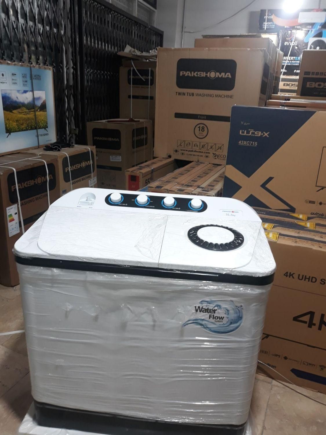 ماشین لباسشویی پاکشوما دوقلو 9،15،۲۱ کیلو نواکبند|ماشین لباسشویی و خشک‌کن لباس|تهران, بازار|دیوار
