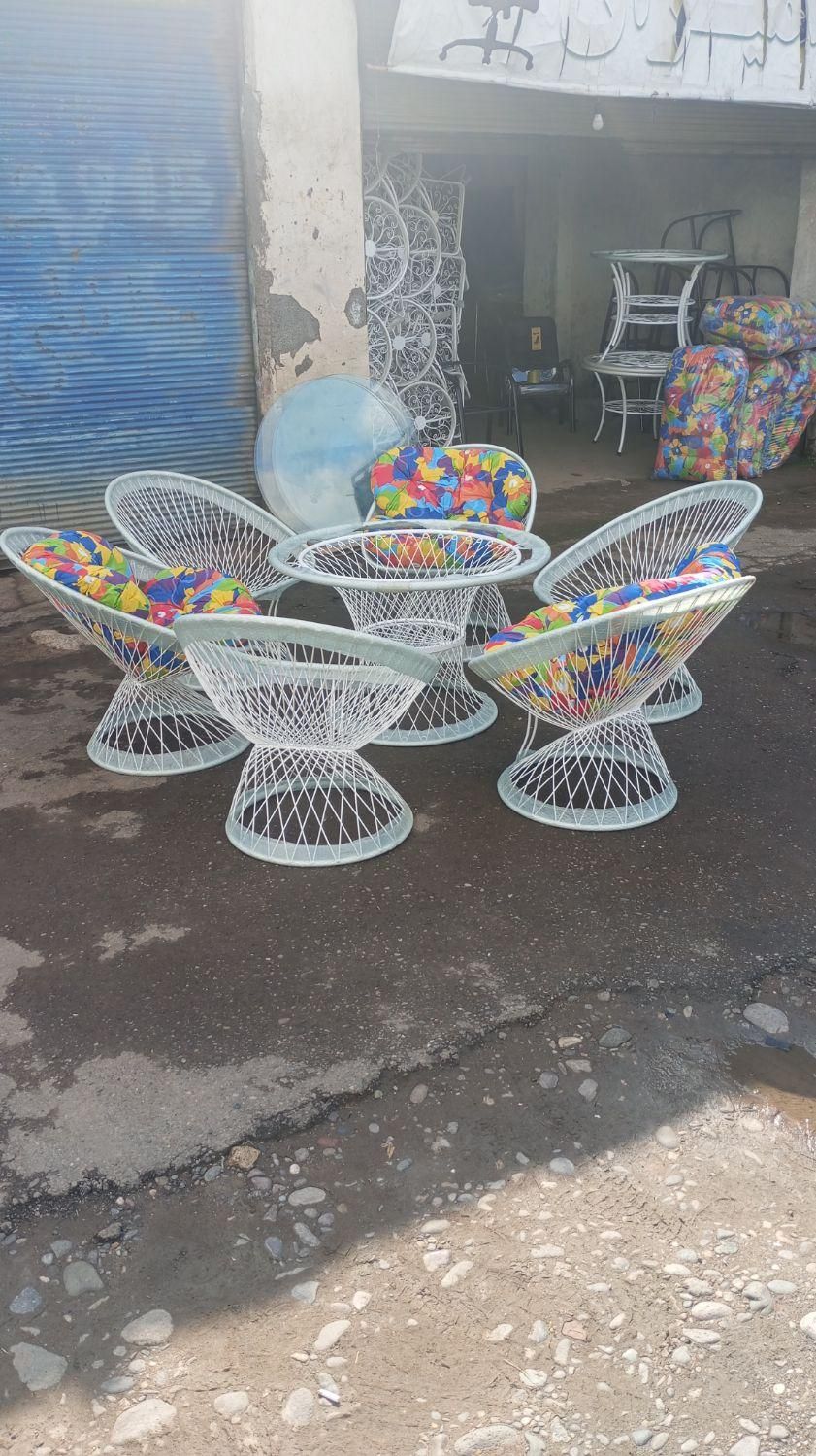 صندلی باغی بامبو|صندلی و نیمکت|کوچصفهان, |دیوار