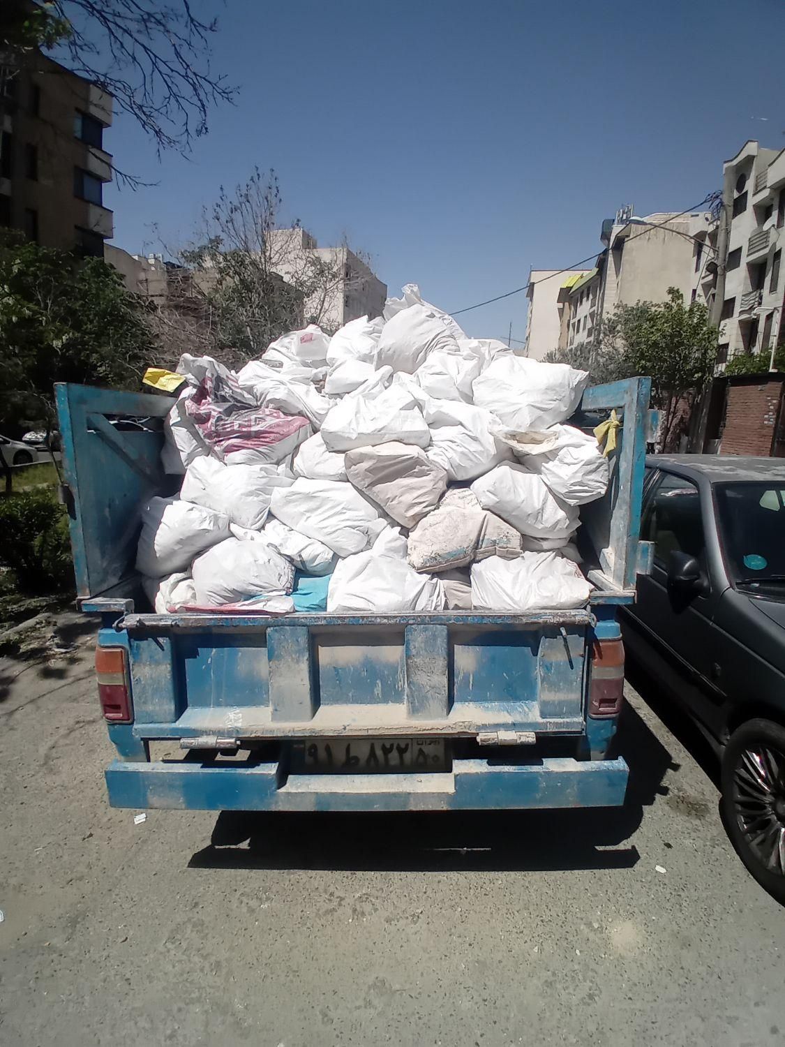 حمل نخاله ساختمانی درغرب شرق شمال مرکزتهران نیسان|خدمات حمل و نقل|تهران, یافت‌آباد|دیوار