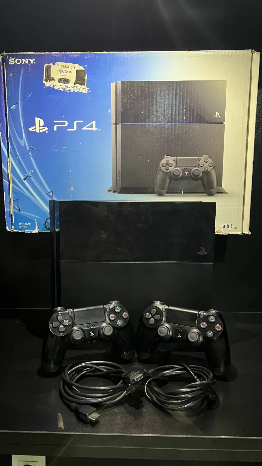 پلی فور فت ۱ ترابایت * PS4 fat 1 TB|کنسول، بازی ویدئویی و آنلاین|اصفهان, بهاران|دیوار