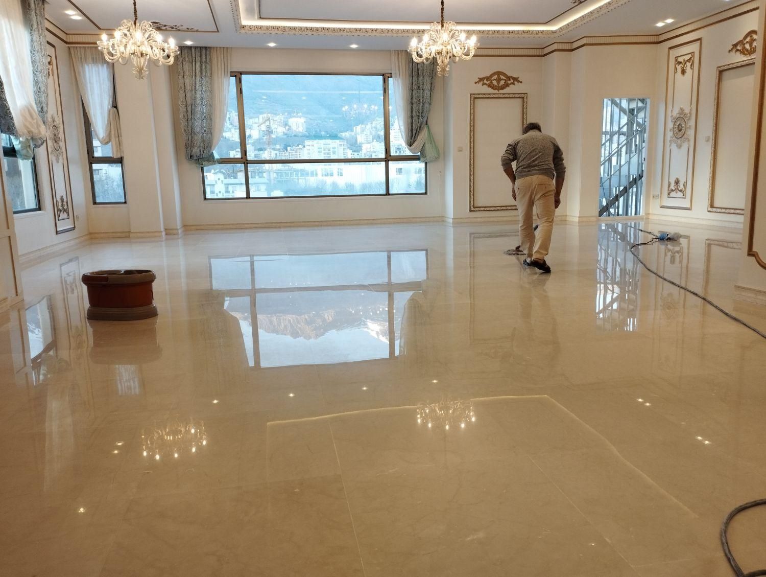 کفساب کفسابی کف ساب سنگ پارکینگ سابزن موزایک مغازه|خدمات نظافت|تهران, کرمان|دیوار