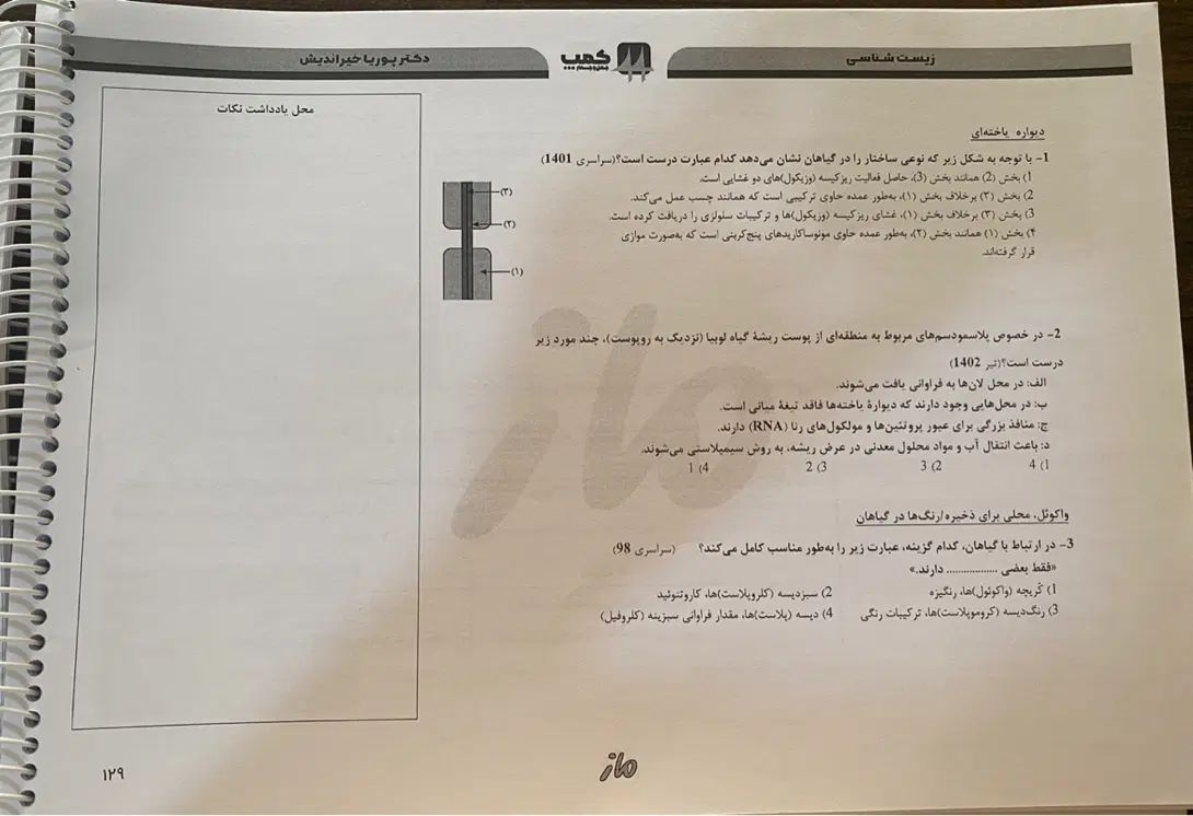 جزوه های کنکور برای افزایش تراز|لوازم التحریر|اصفهان, صدف|دیوار