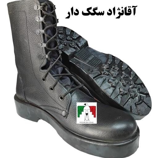پوتین سربازی برند آقانژاد سایز ۴۱|کیف، کفش، کمربند|اراک, |دیوار