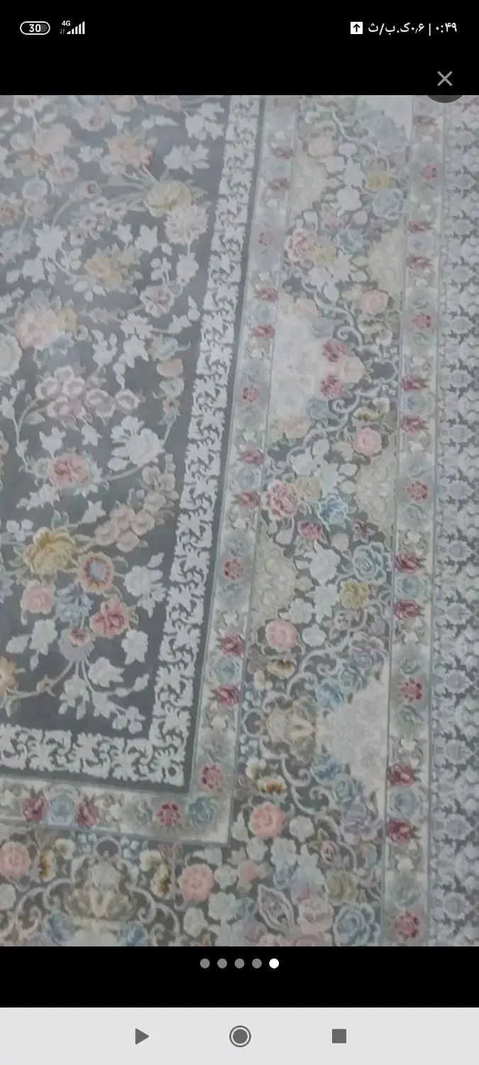 یک عددفرش دوازده متری ۱۲۰۰۰شانه تراکم، ۳۶۰۰۰|فرش|زاهدان, |دیوار